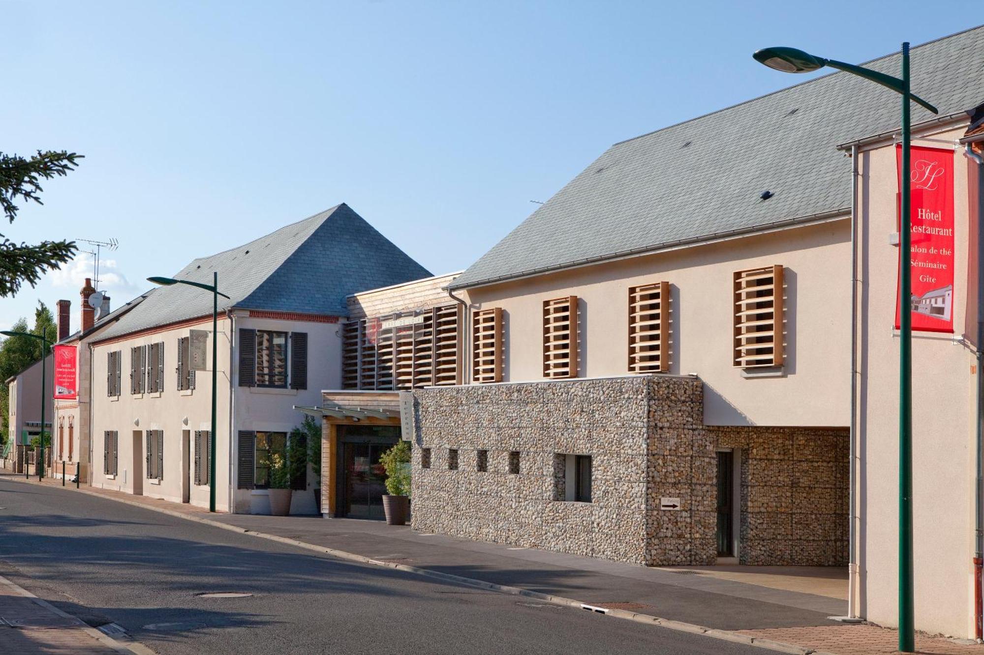 Belleville-sur-Loire Logis Hotel Terre De Loire מראה חיצוני תמונה